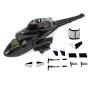 UTOYA RC Helicopter Airwolf 500 Pre-Painted fuselage for 500 Size Helicopters Such as T-Rex 500 view 4