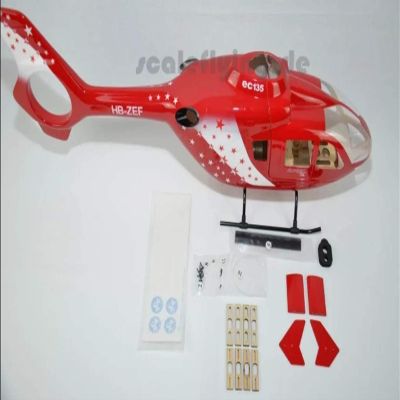 UTOYA RC Helicopter EC135 450 Pre-Painted fuselage for 450 Size Helicopters.Suitable for Almost All 450 Size(325mm Rotor Blade) Helicopters, Such as: Align T-REX450X/XL/SE/SE V2