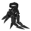 RIPTEADRY Halloween Articulated Fingers 3D Printed Flexible Finger Extensions Halloween Finger Decoration Fits All Finger Sizes, Black Left Hand view 4