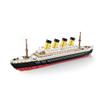 alltogetho Titanic 3D Plastic Model Ship Building Blocks Micro Mini Bricks Toy Kit for Adults Assemble Your Own Classic Cruise Boat for Gift view 1
