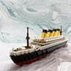 alltogetho Titanic 3D Plastic Model Ship Building Blocks Micro Mini Bricks Toy Kit for Adults Assemble Your Own Classic Cruise Boat for Gift view 3