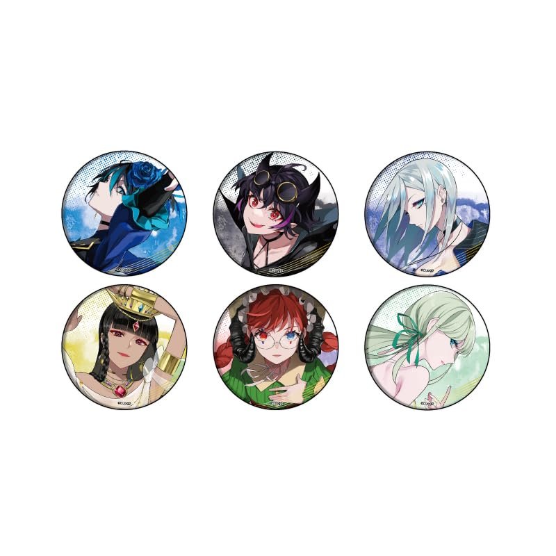 Takt op. Fate is a Crimson Melody Street 02 Official Illustration Tin Badge Box of 6