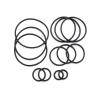 CLENEA 50pcs NBR O-Lock up Gasket Thickness OD 3~80mm CS 1 2 3 4mm Nitrile Oil Resistant Gasket Round (Color : 50pcs, Size : OD 14MM_2MM) view 4