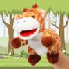 Cuteoy Plush Giraffe Hand Puppet Stuffed Animal Toy Open Movable Mouth Creative Role Play Storytelling Plushies Gifts for Kids Toddlers Birthday Christmas view 1