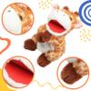 Cuteoy Plush Giraffe Hand Puppet Stuffed Animal Toy Open Movable Mouth Creative Role Play Storytelling Plushies Gifts for Kids Toddlers Birthday Christmas view 4