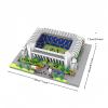 alltogetho Madrid Style Soccer Stadium Model Micro Mini Diamond Block Kit for Adult Assemble Football Field Brick Set Puzzle Toy view 3