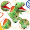 Cuteoy Plush Spinosaurus Hand Puppet Stuffed Animal Toy Open Movable Mouth Creative Role Play Storytelling Dinosaur Plushies Gifts for Kids Toddlers Birthday Christmas view 2