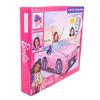 Barbie Convertible Pop Up Tent - Pink Princess Playhouse Car Toy with Sounds & Key Fob, Indoor and Outdoor Play view 3