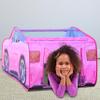 Barbie Convertible Pop Up Tent - Pink Princess Playhouse Car Toy with Sounds & Key Fob, Indoor and Outdoor Play view 4