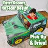 John Deere Pop Up Tent  Tractor Playhouse for Kids | Removable Key Fob with Tractor and Farm Sounds | Vehicle Toys for Toddlers - Sunny Days Entertainment view 4