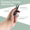 JubileeYarn Professional Multi-Purpose Titanium Precision Trimmer - Black - 30 Pairs view 3