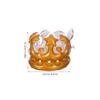 ABOOFAN Fancy Dress Inflatable King Crown Hat - Multifunction Balloon Crown Costume Prop for Festivals, Birthdays, and Dress-Up view 2