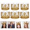 ABOOFAN Inflatable Crown Hat for Kids and Adults - 6Pcs Blow Up King Crown for Birthday Celebrations, Baby Showers, Photo Props view 3