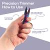 JubileeYarn Professional Multi-Purpose Titanium Precision Trimmer - Rainbow - 30 Pairs view 3