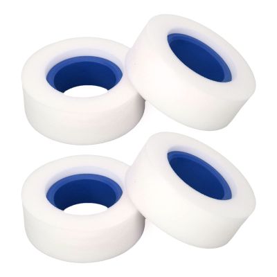 Asixxsix RC Tire Foam, 4PCS 2.2 Inch Tire Foam Insert Dual Stage Soft Sponge RC Car Crawler Tire Foam Clear Color RC Crawler Tire Foam RC Car Accessories for 1/10 1/8 RC Crawler (Blue)