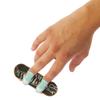 Hot Wheels Skate Fingerboards 10-Pack, Set of 10 Finger Skateboards with 5 Pairs of Removable Skate Shoes for Kids, Hot Wheels-Themed Graphics view 2