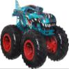 Hot Wheels Monster Trucks, 1:64 Scale Toy Monster Trucks, Set of 4, Giant Wheels, Favorite Characters and Cool Designs view 3