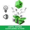 Mattel Minecraft Exploding RC Creeper with Lights & Sounds, 10 Explosion Particles, Game-Authentic Movement & DLC Code view 3