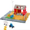 Matchbox Toy Car & Playset, Action Drivers Farm Adventure with 1:64 Scale Tractor & Trailer, 2 Hay Bales & Detachable Goat, Horse & Cow Figures & Sounds view 1