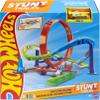 Hot Wheels Toy Car Track Set, Action Loop Cyclone Challenge Track Set, 2 Ways to Play & Easy Storage, with 1:64 Scale Toy Car view 1