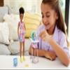 Barbie Skipper Doll & Playset with Accessories, Babysitting Set Themed to Mealtime, Color-Change Toy Play view 2