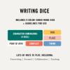 Two Tumbleweeds Writing Dice Set of 9 for Story Inspiration for Writers to Overcome Creative Block - Thoughtful Writer Gifts for Authors and Aspiring Novelists view 3