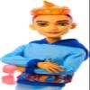 Monster High Scare-adise Island Heath Burns Doll with Flame Hoodie, Swim Trunks & Beach Accessories Like Sunglasses view 3