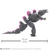 MEGA Godzilla x Kong The New Empire Building Set Action Figure Godzilla with 543 Pieces and Accessories, 8 Inches Tall, for Adult Collectors view 2