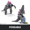 MEGA Godzilla x Kong The New Empire Building Set Action Figure Godzilla with 543 Pieces and Accessories, 8 Inches Tall, for Adult Collectors view 4