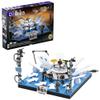 MEGA The Beatles Building Set with 681 Pieces, 4 Poseable Action Figures and Ed Sullivan Stage, with LED Lights, for Adult Collectors view 1