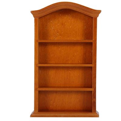 1:12 Dollhouse Miniature Furniture, Wood Bookcase Bookshelf Cabinet Home Decor Collection