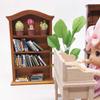 1:12 Dollhouse Miniature Furniture, Wood Bookcase Bookshelf Cabinet Home Decor Collection view 2