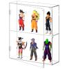 AITEE Acrylic Display Case, Clear Display Case for Funko Pop Figures, 2 Layer Wall Mounted or Desktop Dustproof Display Cabinet Shelf for Collectibles,Mini Toys,Rock, Amiibo view 1