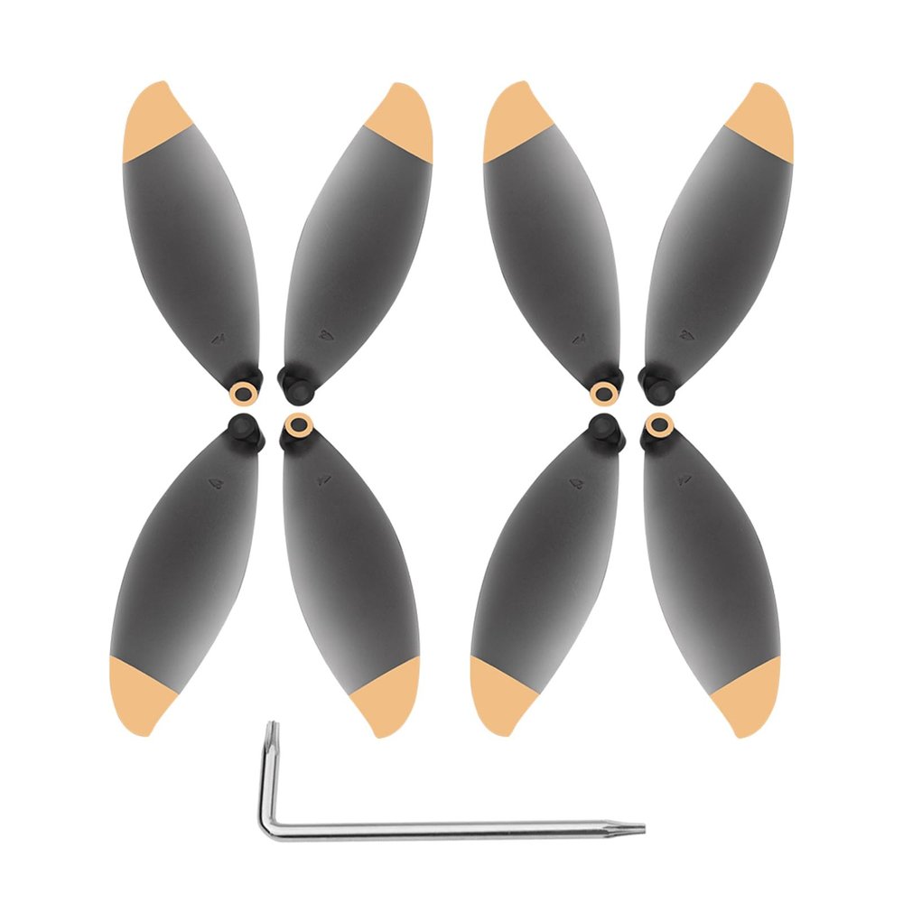 SeiZed 8pcs Propeller Props for Parrot Anafi Drone 4K Drone Replacement Props Accessories Spare Props Blade Light Weight Screw Kits (Color : Gold)