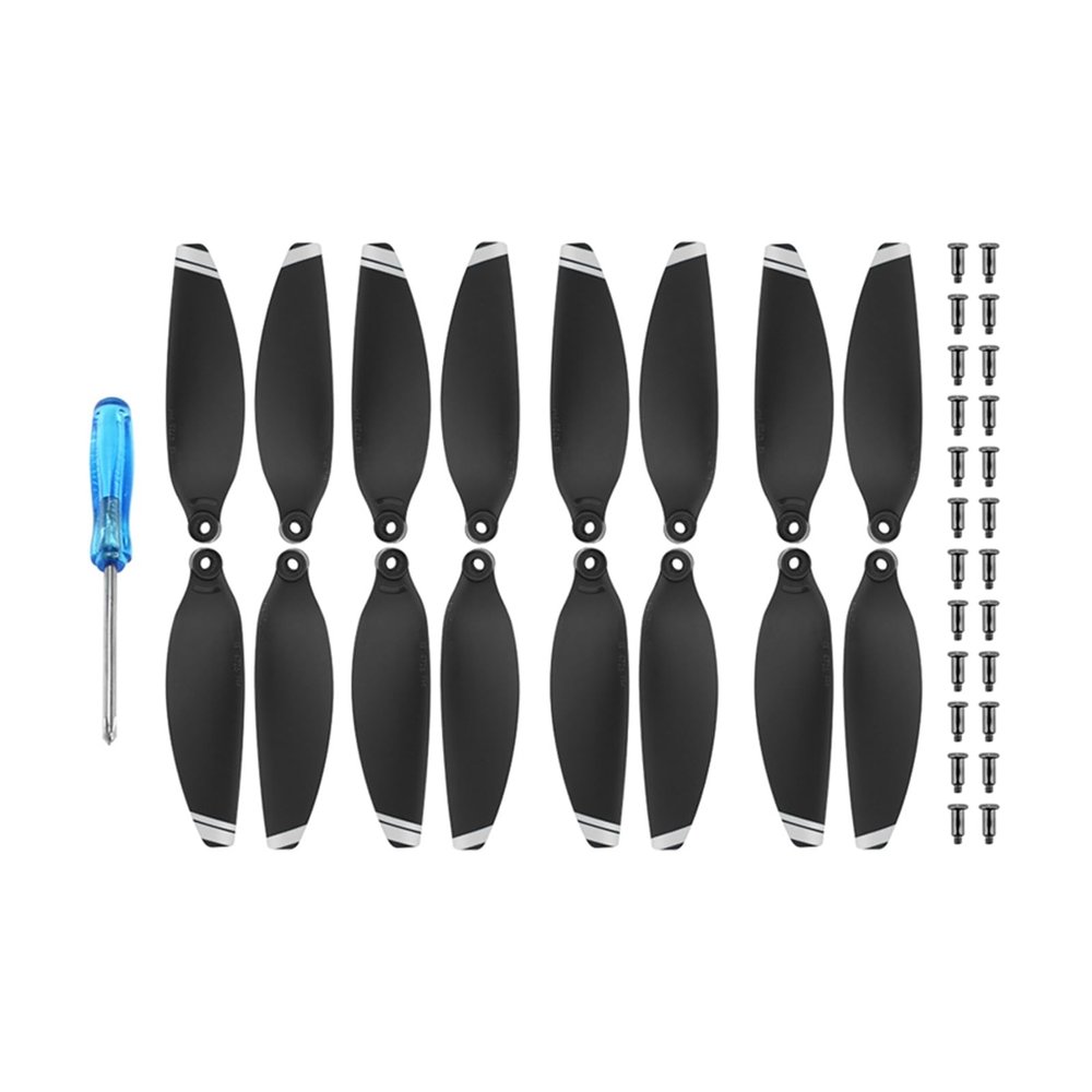 16pcs for DJI Mavic Mini 2/SE Drone 4726 Propeller Replacement Props Blade Light Weight Wing Fans Parts (Color : 16 pcs Sliver)