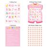 ADELULU Baby Shower Bingo Cards - 24 Guests Pink Newborn Baby Bingo for Shower Party Supplies view 2