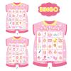 ADELULU Baby Shower Bingo Cards - 24 Guests Pink Newborn Baby Bingo for Shower Party Supplies view 3