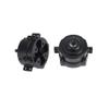 SCX10 II Planetary Gearbox Transfer Case Short Drive Shaft Skid Plate Front Motor Mount for 1/10 RC Crawler Chassis SCX10 II Upgrades Accessories (Black) view 2