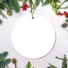 Personalized Christmas Ornament for Mommy New Mom from Baby Bump Mommy I Can't Wait to Meet You Star Baby Ultrasound Custom Name Photo Pregnancy Gifts Tree Hanging Ornament On Christmas view 3