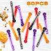 ShyLizard 80PCS Halloween Party Favor, Bubble Wands for Kids, Trick or Treat Toys, Goodies Bag Fillers, Pinata Fillers, Mini Bubble Wands for Party view 2