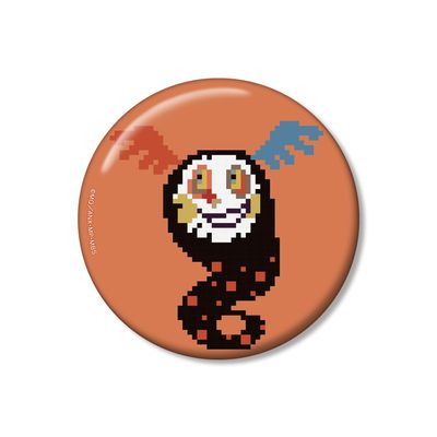 TV Anime "Puella Magi Madoka Magica" Candy Witch 100mm Can Badge [One Night Human Wolf Collaboration Dot Picture Ver.]