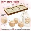 WOODAMORE 5 Year Anniversary Wood Gift for Him Her - 5th Anniversary Wedding Gifts for Wife Husband, Five Years of Marriage Date Ideas, Wooden Game Date Night Dice for Couples view 2