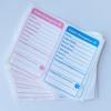 2.5x4 inch 20PCS Infant in Case of Emergency Stickers Child Emergency Contact Car Seat Safety Alert Attachment Stickers view 2