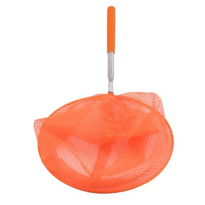 Essencedelight Telescopic Butterfly Net Dragonfly Nets Insect Collecting Net Bug Catching Net Extendable Bird Net Fishing Nets Outdoor Tools,Orange
