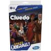 Hasbro Gaming Cluedo Compact Portable Game for 3-6 Players, Travel Game for Kids, Fun Anywhere view 1