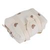 Baby Stroller Storage Bag, Zipper Stroller Storage Bag Stroller Hand Bag Embroidery Reusable Handbag Nappy Bag Stroller Hanging Bag (Bear Bag) view 2