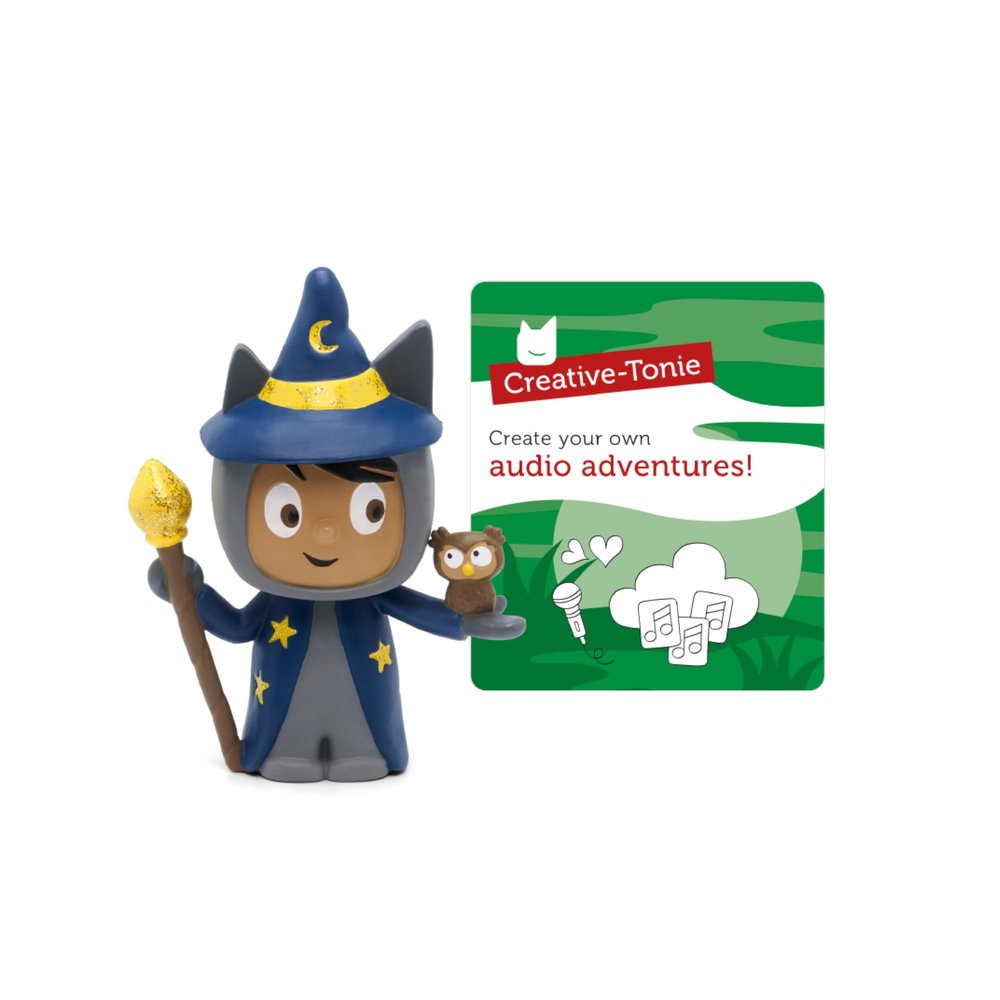 Tonies Wizard Creative Toy Figurine - Record and Upload up to 90 Minutes of Your Own Stories and Songs