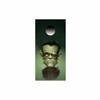 Frankensteins Monster Portrait Cornhole Wraps Kustom Franky Low Brow Art view 2