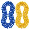 Anderson's Blue and Gold Paw Beads, 38 Inches, Set of 24, Fan Gear, Birthdays, Homecoming, Game Days, Sports Fan Gear, School Spirit, Football Cheerleader Accessories view 1