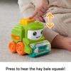 Fisher-Price Baby Toy Rollin Tractor Push-Along Vehicle with Fine Motor Activities for Infants Ages 6+ Months view 3